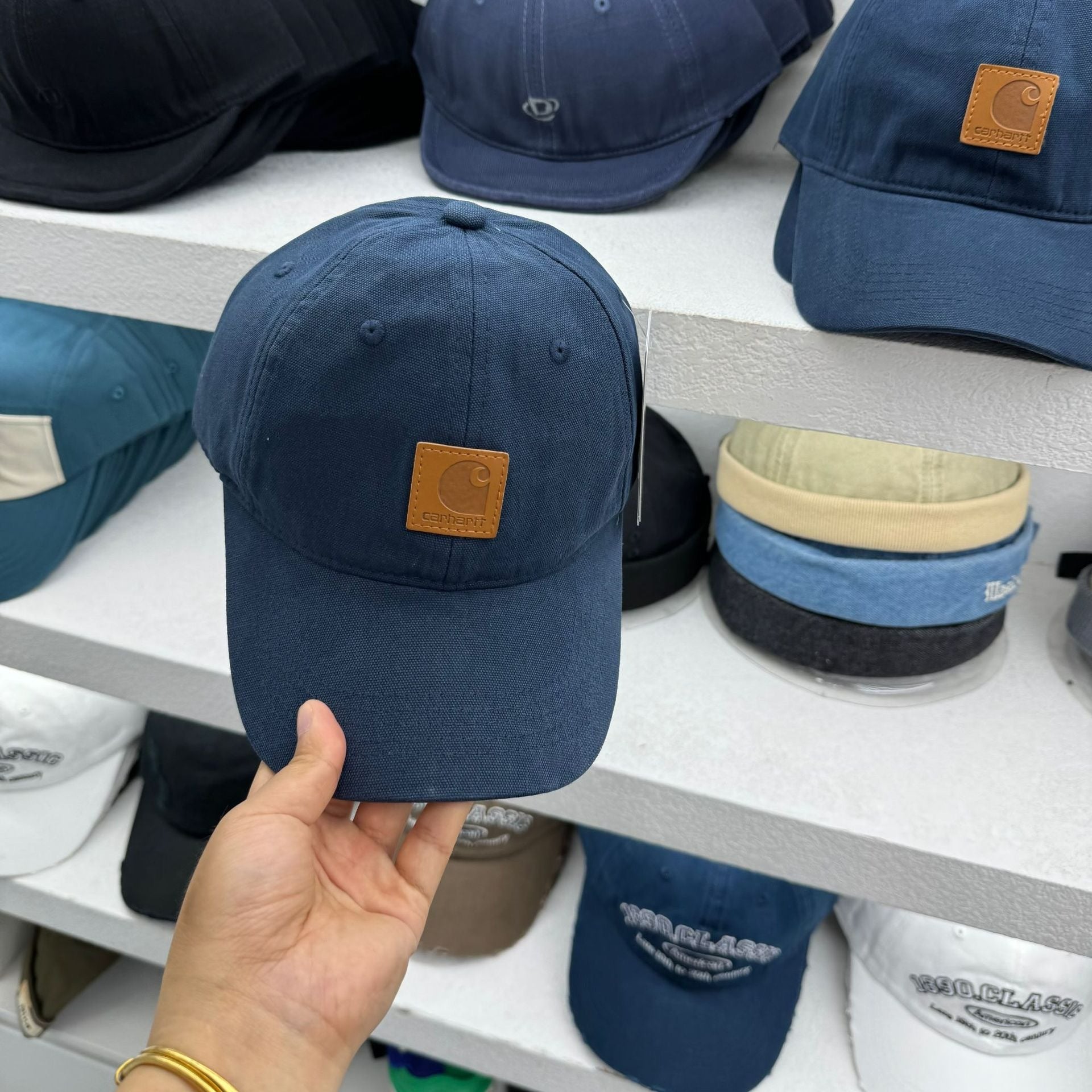 Wholesale Summer sunshade casual workwear washed distressed soft top baseball cap